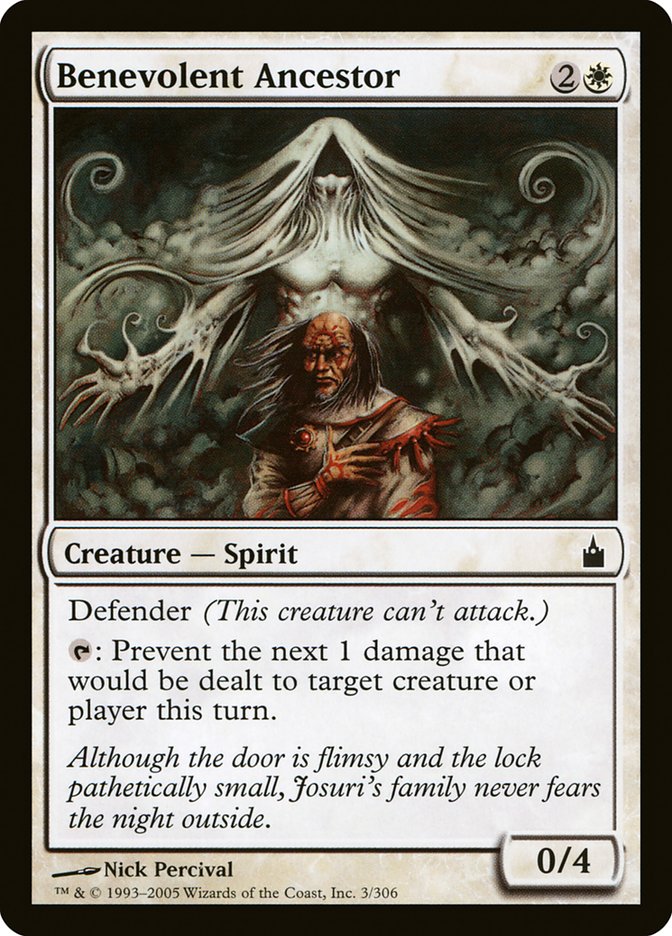 Benevolent Ancestor [Ravnica: City of Guilds] Foil