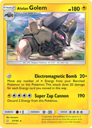 Alolan Golem (37/181) [Sun & Moon: Team Up] Reverse Holofoil