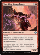 Shocking Sharpshooter [Tarkir: Dragonstorm] Foil