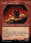 Gimli, Counter of Kills (Showcase Ring Frame) [The Lord of the Rings: Tales of Middle-Earth] Foil