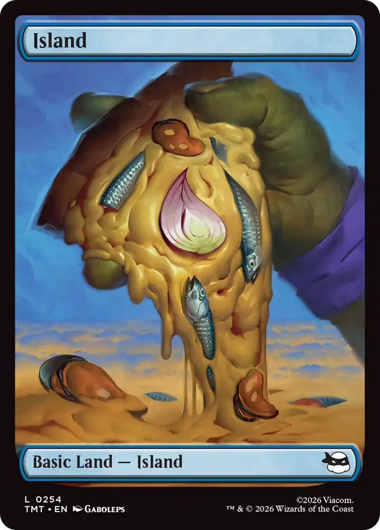 Island (0254) [Teenage Mutant Ninja Turtles] Foil