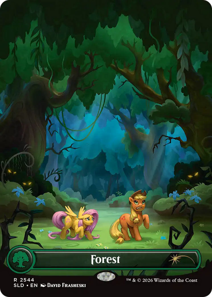 Forest (2544) [Secret Lair Drop Series] Foil