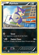 Purrloin (83/135) [Black & White: Plasma Storm] Reverse Holofoil