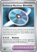 Technical Machine: Blindside (176/182) [Scarlet & Violet: Paradox Rift] Reverse Holofoil