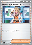 Professor's Research (Professor Sada) (189/198) [Scarlet & Violet: Base Set] Reverse Holofoil