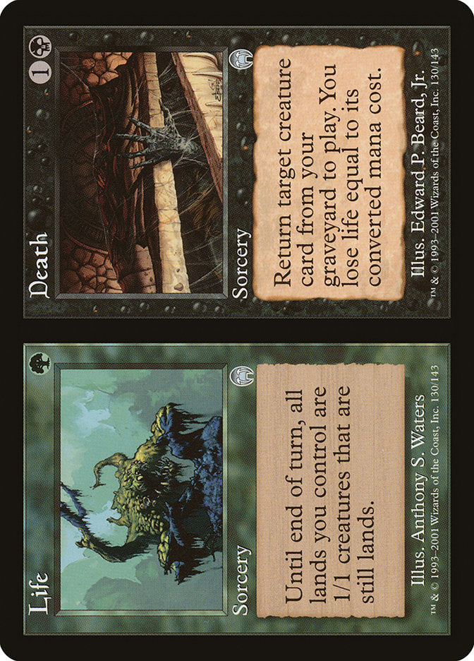 Life // Death [Apocalypse] Foil
