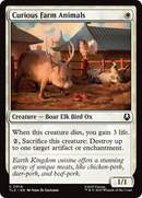 Curious Farm Animals [Avatar: The Last Airbender] Foil