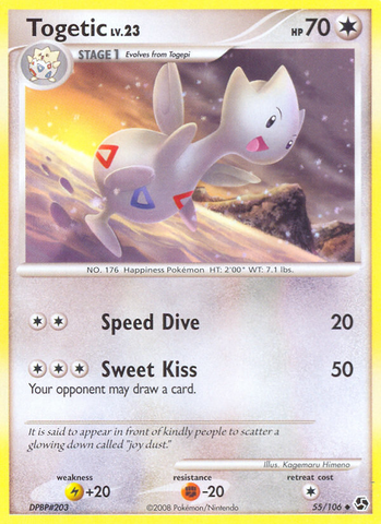 Togetic (55/106) [Diamond & Pearl: Great Encounters] Reverse Holofoil