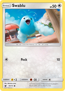 Swablu (79/111) [Sun & Moon: Crimson Invasion] Reverse Holofoil