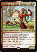 Aziza, Mage Tower Captain [Secrets of Strixhaven] Foil