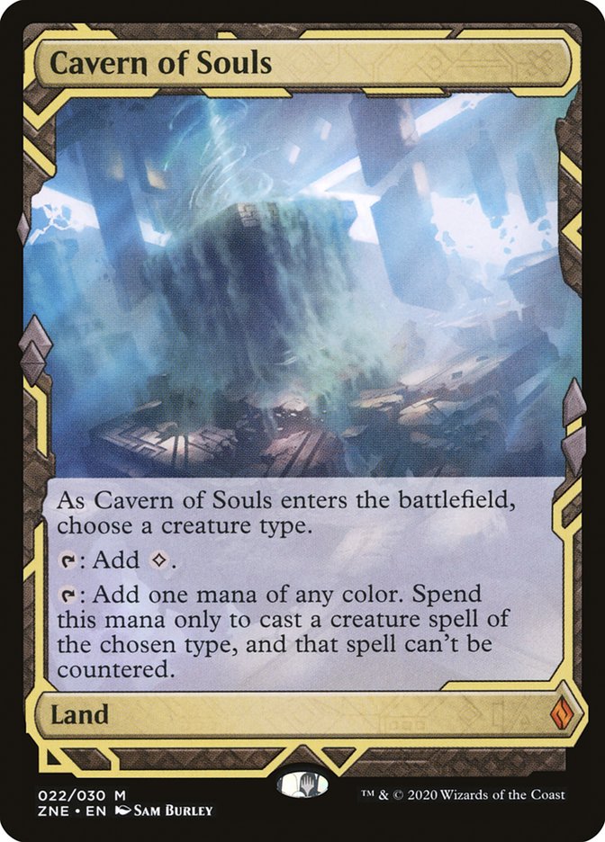 Cavern of Souls (Expeditions) [Zendikar Rising Expeditions] Foil