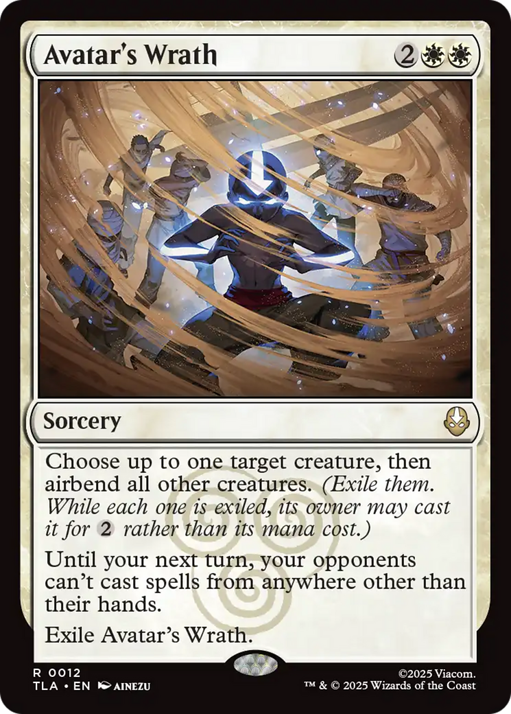 Avatar's Wrath [Avatar: The Last Airbender] Foil