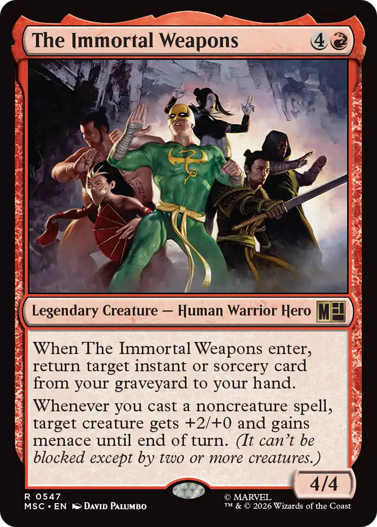 The Immortal Weapons [Marvel Super Heroes Commander] Foil