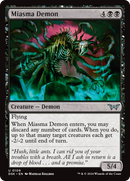 Miasma Demon [Duskmourn: House of Horror] Foil