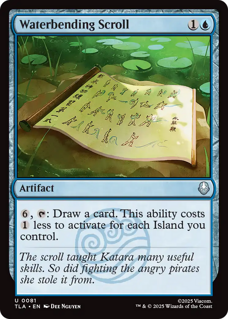 Waterbending Scroll [Avatar: The Last Airbender] Foil