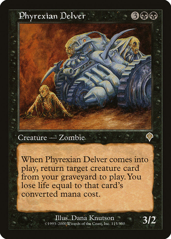 Phyrexian Delver [Invasion] Foil