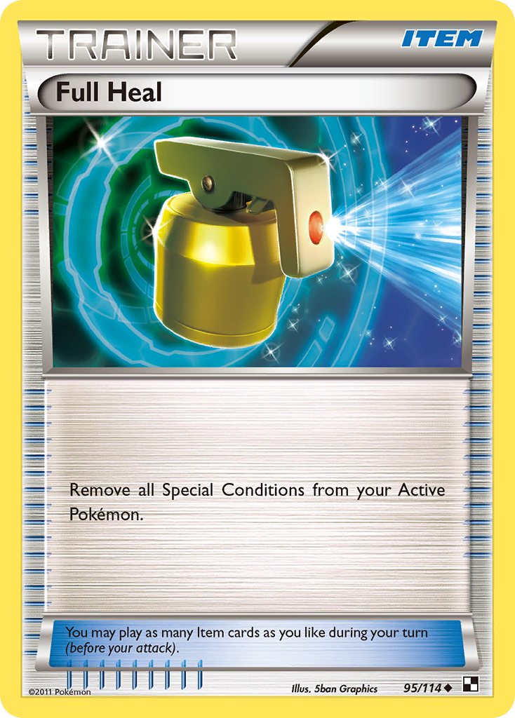 Full Heal (95/114) [Black & White: Base Set] Reverse Holofoil