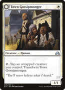 Town Gossipmonger // Incited Rabble [Shadows over Innistrad] Foil