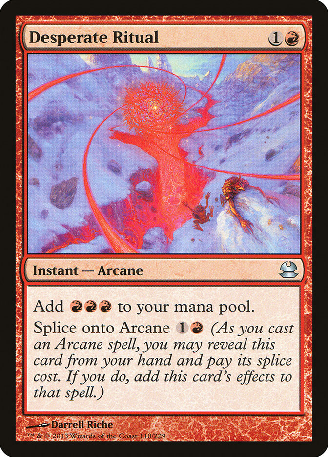 Desperate Ritual [Modern Masters] Foil