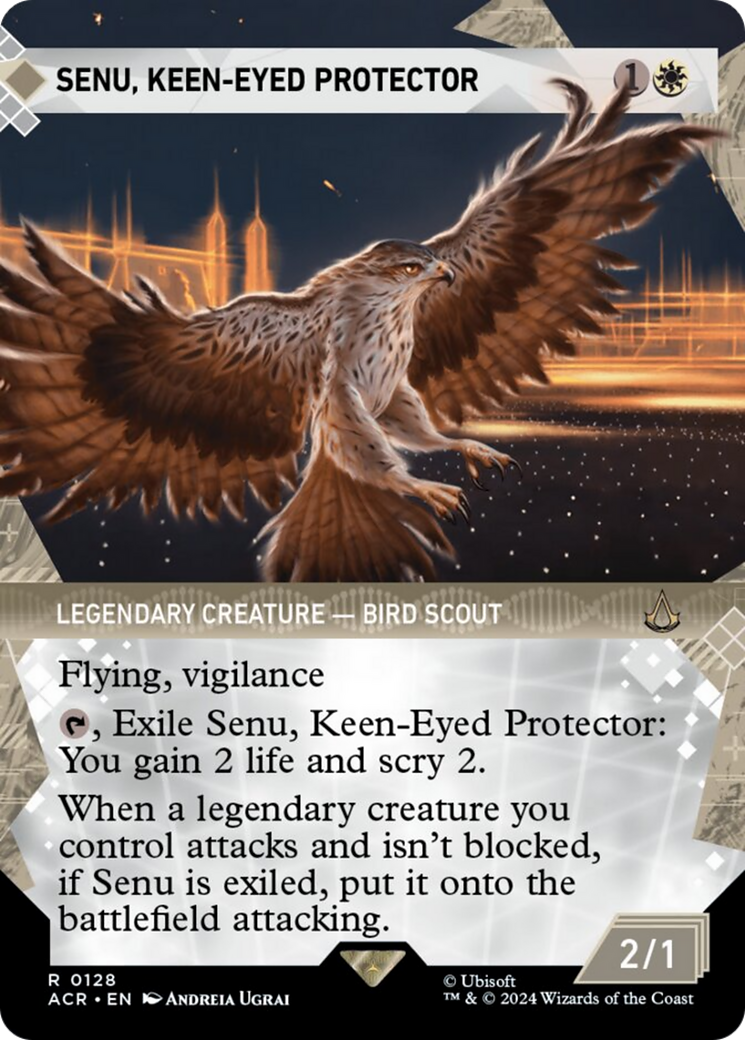 Senu, Keen-Eyed Protector (Showcase) [Assassin's Creed] Foil