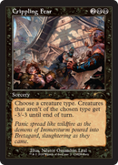Crippling Fear (Retro Frame) [Wizards Play Network 2024] Foil