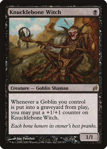 Knucklebone Witch [Lorwyn] Foil