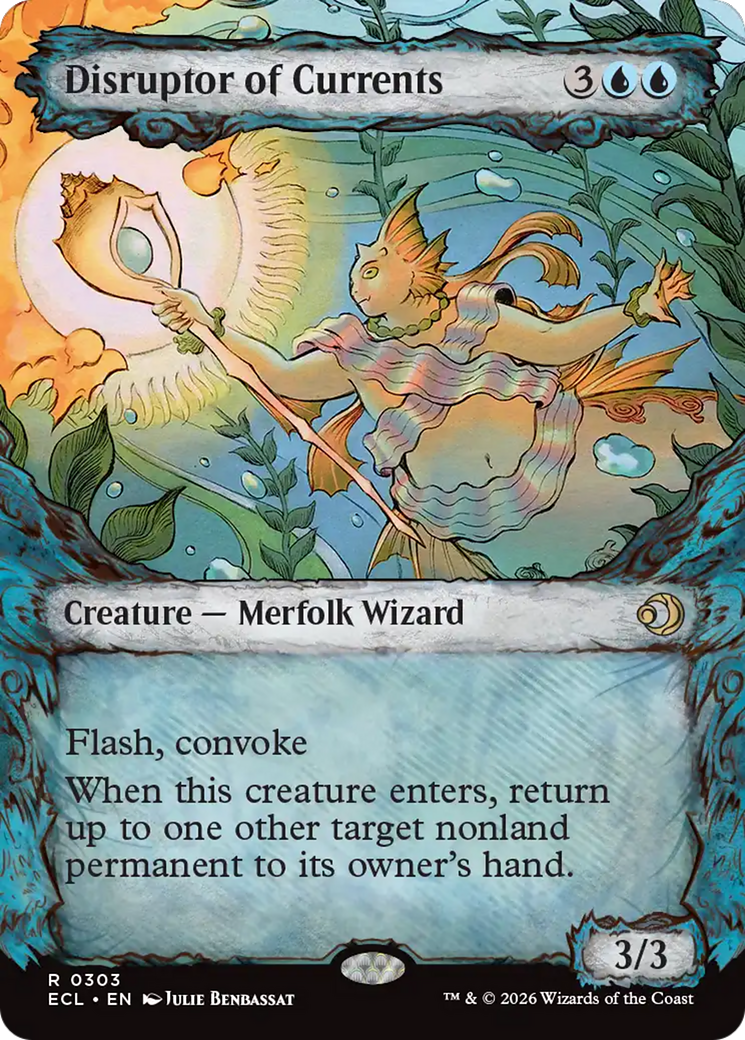 Disruptor of Currents (Showcase) [Lorwyn Eclipsed] Foil