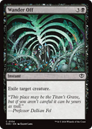 Wander Off [Secrets of Strixhaven] Foil