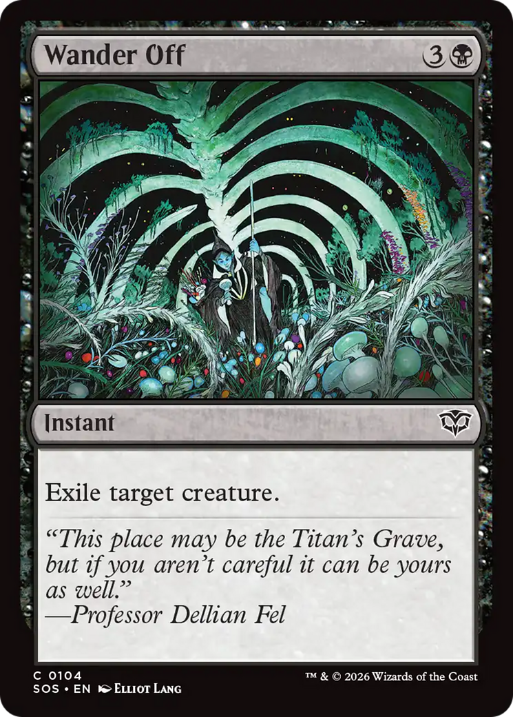 Wander Off [Secrets of Strixhaven] Foil