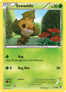 Sewaddle (5/119) [XY: Phantom Forces] Reverse Holofoil
