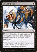 Ghastly Demise [Commander Legends] Foil