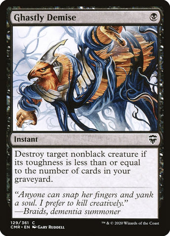 Ghastly Demise [Commander Legends] Foil