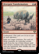 Divergent Transformations [Commander Masters] Foil