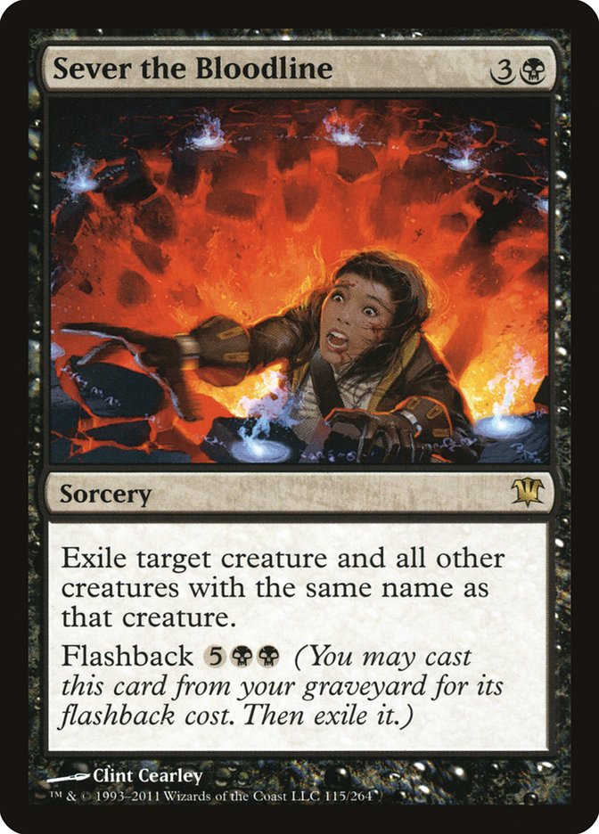 Sever the Bloodline [Innistrad] Foil