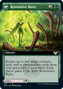 Pestilent Cauldron // Restorative Burst (Extended Art) [Strixhaven: School of Mages] Foil