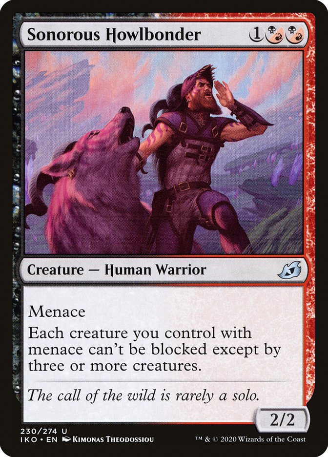 Sonorous Howlbonder [Ikoria: Lair of Behemoths] Foil