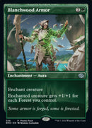 Blanchwood Armor (Promo Pack) [The Brothers' War Promos] Foil