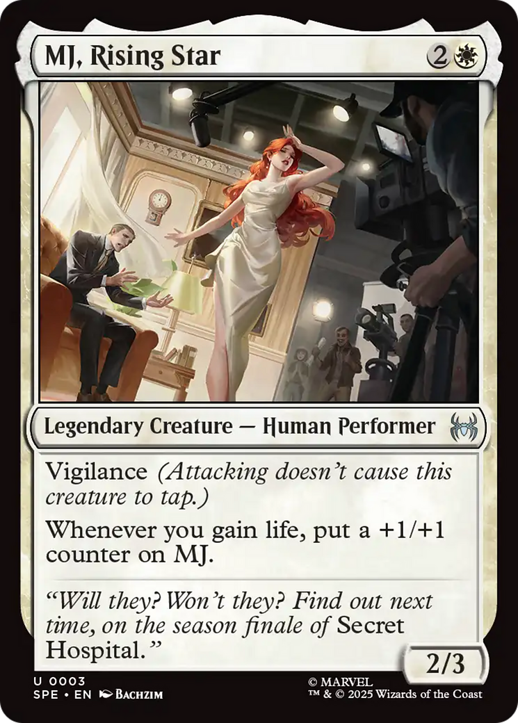 MJ, Rising Star [Marvel's Spider-Man: Eternal-Legal] Foil