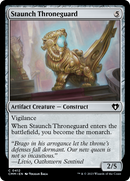 Staunch Throneguard [Commander Masters] Foil