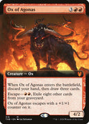 Ox of Agonas (Extended Art) [Theros Beyond Death] Foil