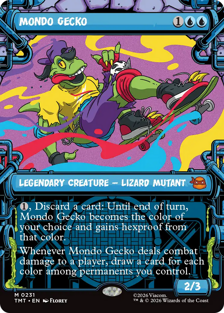 Mondo Gecko (Showcase) [Teenage Mutant Ninja Turtles] Foil