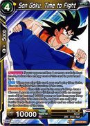 Son Goku, Time to Fight (Starter Deck - Rising Broly) (SD8-07) [Destroyer Kings] Parallel Foil