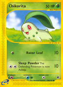 Chikorita (100/165) [Expedition: Base Set] Reverse Holofoil