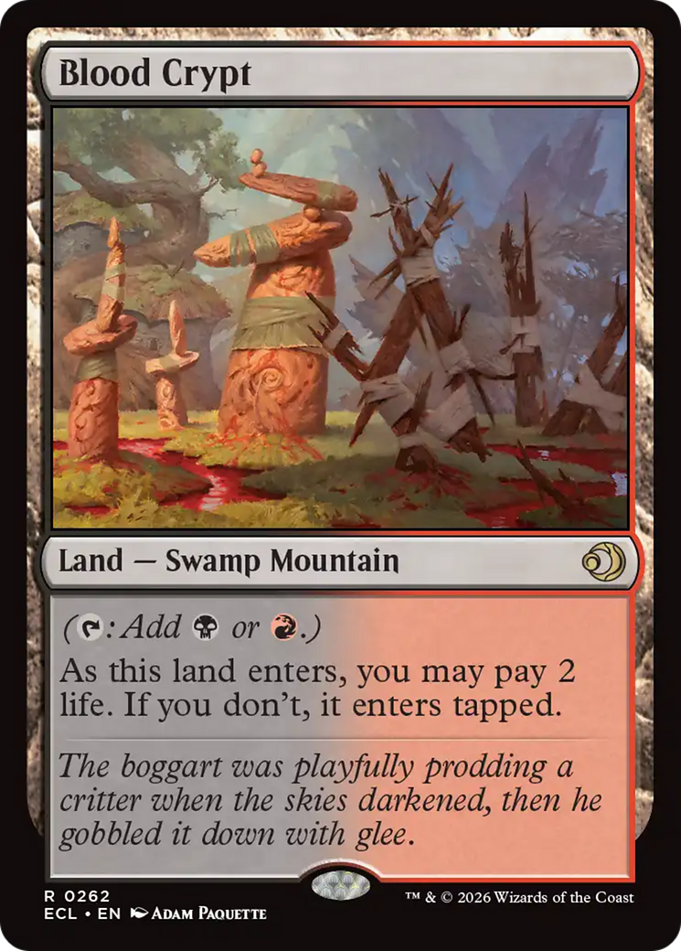 Blood Crypt [Lorwyn Eclipsed] Foil