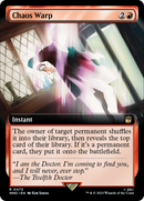 Chaos Warp (Extended Art) [Doctor Who] Foil