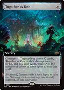 Together as One (Extended Art) [Secrets of Strixhaven] Foil