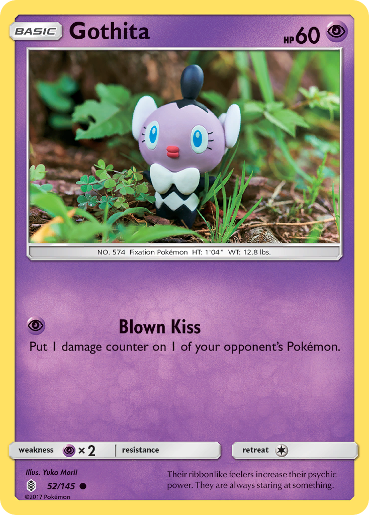 Gothita (52/145) [Sun & Moon: Guardians Rising] Reverse Holofoil