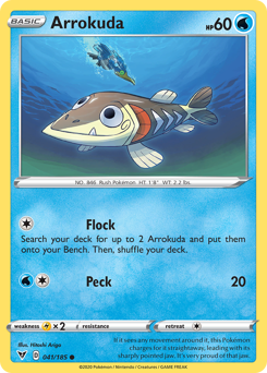 Arrokuda (041/185) [Sword & Shield: Vivid Voltage] Reverse Holofoil