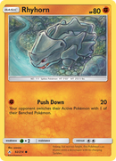Rhyhorn (92/214) [Sun & Moon: Unbroken Bonds] Reverse Holofoil