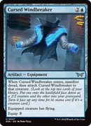 Cursed Windbreaker [Duskmourn: House of Horror] Foil